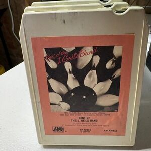 Best of The J. Geils Band 8-Track Tape Rock TP 19234 1979 Atlantic Records